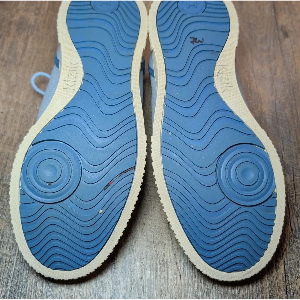 Kizik Brooklyn Women's Hands Free Slip-In Shoes Sneakers Size 9 Two Tone Blue